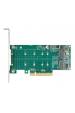 Obrázok pre DeLOCK Karta PCI Express x8 na 2 x interní M.2 Key M NVMe - rozvětvení - Low Profile