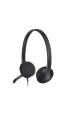 Obrázok pre Logitech H340 USB Sluchátka s mikrofonem Kabel Přes hlavu Kancelář / call centrum USB Typ-A Černá