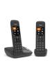 Obrázok pre Gigaset C575A Duo Analog/DECT telefon Identifikace volajícího Černá