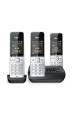 Obrázok pre Gigaset COMFORT 500A Trio Analog/DECT telefon Identifikace volajícího Černá, Stříbrná
