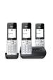 Obrázok pre Gigaset COMFORT 500A Trio Analog/DECT telefon Identifikace volajícího Černá, Stříbrná