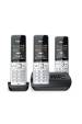 Obrázok pre Gigaset COMFORT 500A Trio Analog/DECT telefon Identifikace volajícího Černá, Stříbrná