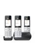 Obrázok pre Gigaset COMFORT 500A Trio Analog/DECT telefon Identifikace volajícího Černá, Stříbrná