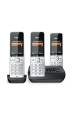 Obrázok pre Gigaset COMFORT 500A Trio Analog/DECT telefon Identifikace volajícího Černá, Stříbrná