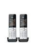 Obrázok pre Gigaset COMFORT 500HX duo Analog/DECT telefon Identifikace volajícího Černá, Stříbrná