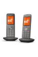Obrázok pre Gigaset CL660HX Analog/DECT telefon Identifikace volajícího Antracit, Černá