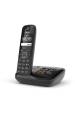 Obrázok pre Gigaset AS690A Analog/DECT telefon Identifikace volajícího Černá