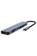 Obrázok pre Savio AK-82 rozbočovač rozhraní USB typu C 5000 Mbit/s Černá