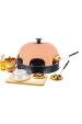 Obrázok pre Emerio PO-115984 pec na pizzu 6 pizza/pizz 1200 W Černá, Oranžová