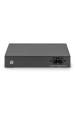 Obrázok pre Digitus DN-95330-1 síťový přepínač Nespravované Gigabit Ethernet (10/100/1000) Podpora napájení po Ethernetu (PoE) Černá