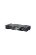 Obrázok pre Dahua Technology S3016-16GT síťový přepínač Nespravované L2 Gigabit Ethernet (10/100/1000) Stolní/nástěnná montáž Černá