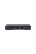 Obrázok pre Dahua Technology S3016-16GT síťový přepínač Nespravované L2 Gigabit Ethernet (10/100/1000) Stolní/nástěnná montáž Černá