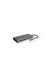 Obrázok pre ICY BOX IB-DK4050-CPD Kabel USB 3.2 Gen 1 (3.1 Gen 1) Type-C Antracit
