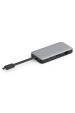 Obrázok pre Digitus DA-70916 dokovací stanice/replikátor portů Kabel USB 3.2 Gen 2 (3.1 Gen 2) Type-C Černá, Šedá