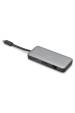 Obrázok pre Digitus DA-70916 dokovací stanice/replikátor portů Kabel USB 3.2 Gen 2 (3.1 Gen 2) Type-C Černá, Šedá