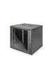 Obrázok pre Digitus DN-19 09U-6/6-EC-SW rack 9U Nástěnný regál Černá