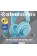 Obrázok pre Steelseries Arctis Nova 3P Sluchátka s mikrofonem Bezdrátový Přes hlavu Hudba / volný čas Bluetooth Barva Aqua