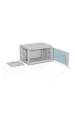 Obrázok pre ALANTEC Regálová skříň 19" 6U 600x450, Šedý FLAT PACK