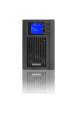Obrázok pre Qoltec 53981 Nepřerušitelný zdroj napájení (UPS) online | Čistá sinusová vlna | 2kVA | 1,6kW | LCD | USB