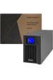Obrázok pre Qoltec 53981 Nepřerušitelný zdroj napájení (UPS) online | Čistá sinusová vlna | 2kVA | 1,6kW | LCD | USB