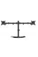 Obrázok pre Gembird MS-D2ST-02 Stojan na monitor (otočný, naklápěcí, otočný), 13”-32”, černý