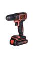 Obrázok pre Black & Decker BDCDC18 vrtačka 650 ot/min Černá, Oranžová