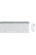 Obrázok pre Logitech 920-009205 klávesnice Obsahuje myš Univerzální RF bezdrátový QWERTY US Mezinárodní Bílá