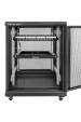 Obrázok pre Qoltec 54516 Patch panel pro 19'' rack | 24 portů | 1U | UTP | Černá