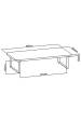 Obrázok pre Stojan na monitor/notebook Maclean, max. 20 kg, (500x260x122 mm), MC-933