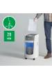Obrázok pre Leitz IQ OptiMax Home Office 225 skartovačka Na malé částice 58 dB Šedá, Bílá