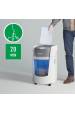 Obrázok pre Leitz IQ OptiMax Small Office 350 skartovačka Na malé částice 58 dB 22,3 cm Šedá, Bílá