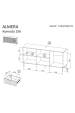 Obrázok pre Cama ALMERA 5903815010729 komoda