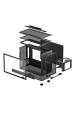Obrázok pre DeepCool CH160 PLUS Small Form Factor (SFF) Černá