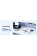 Obrázok pre Ugreen 15596 dokovací stanice/replikátor portů Kabel USB 3.2 Gen 1 (3.1 Gen 1) Type-A + Type-C Hliník