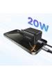 Obrázok pre NABÍJEČKA UGREEN X512 20 W GAN 1X USB-C – ČERNÁ