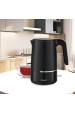 Obrázok pre Maestro MR-037 elektrická konvice 1,7 l 1800 W (MR-037-BLACK) Černá