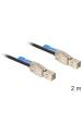 Obrázok pre DeLOCK 83395 kabel pro sériové SCSI (SAS) 2 m Černá