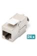 Obrázok pre Digitus DN-91410-24 patch panel 1U
