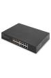 Obrázok pre Digitus DN-80112-2 síťový přepínač Nespravované Gigabit Ethernet (10/100/1000) Černá