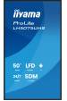 Obrázok pre iiyama LH5075UHS-B2AG sdělovací displej Plochá digitální tabule 125,7 cm (49.5") LCD Wi-Fi 500 cd/m² 4K Ultra HD Černá Zabudovaný procesor Android 11 24/7