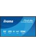 Obrázok pre iiyama LH5075UHS-B2AG sdělovací displej Plochá digitální tabule 125,7 cm (49.5") LCD Wi-Fi 500 cd/m² 4K Ultra HD Černá Zabudovaný procesor Android 11 24/7