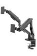 Obrázok pre LC-Power LC-EQ-A34B-D Držák/stojan na monitor 86,4 cm (34") Stůl Černá