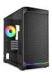 Obrázok pre Sharkoon MK4W RGB Strip Micro Tower Černá