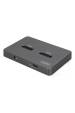 Obrázok pre Digitus DA-71546-1 dokovací stanice pro úložná zařízení USB 3.2 Gen 2 (3.1 Gen 2) Type-C Černá