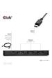 Obrázok pre CLUB3D CSV-7330 dokovací stanice/replikátor portů DisplayPort Černá