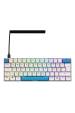Obrázok pre Sharkoon SGK50 S4 klávesnice Domácí USB QWERTZ Německý Bílá