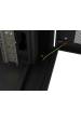 Obrázok pre Stojanový rackový rozvaděč 19" 22U 800x1200 černý perforované dveře Lanberg (flat pack)