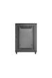 Obrázok pre Stojanový rackový rozvaděč 19" 22U 800x1200 černý perforované dveře Lanberg (flat pack)