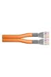 Obrázok pre Digitus DK-1743-VH-D-5 síťový kabel Oranžová 500 m Cat7 S/FTP (S-STP)