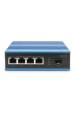 Obrázok pre Digitus DN-651130 síťový přepínač Nespravované Fast Ethernet (10/100) Černá, Modrá